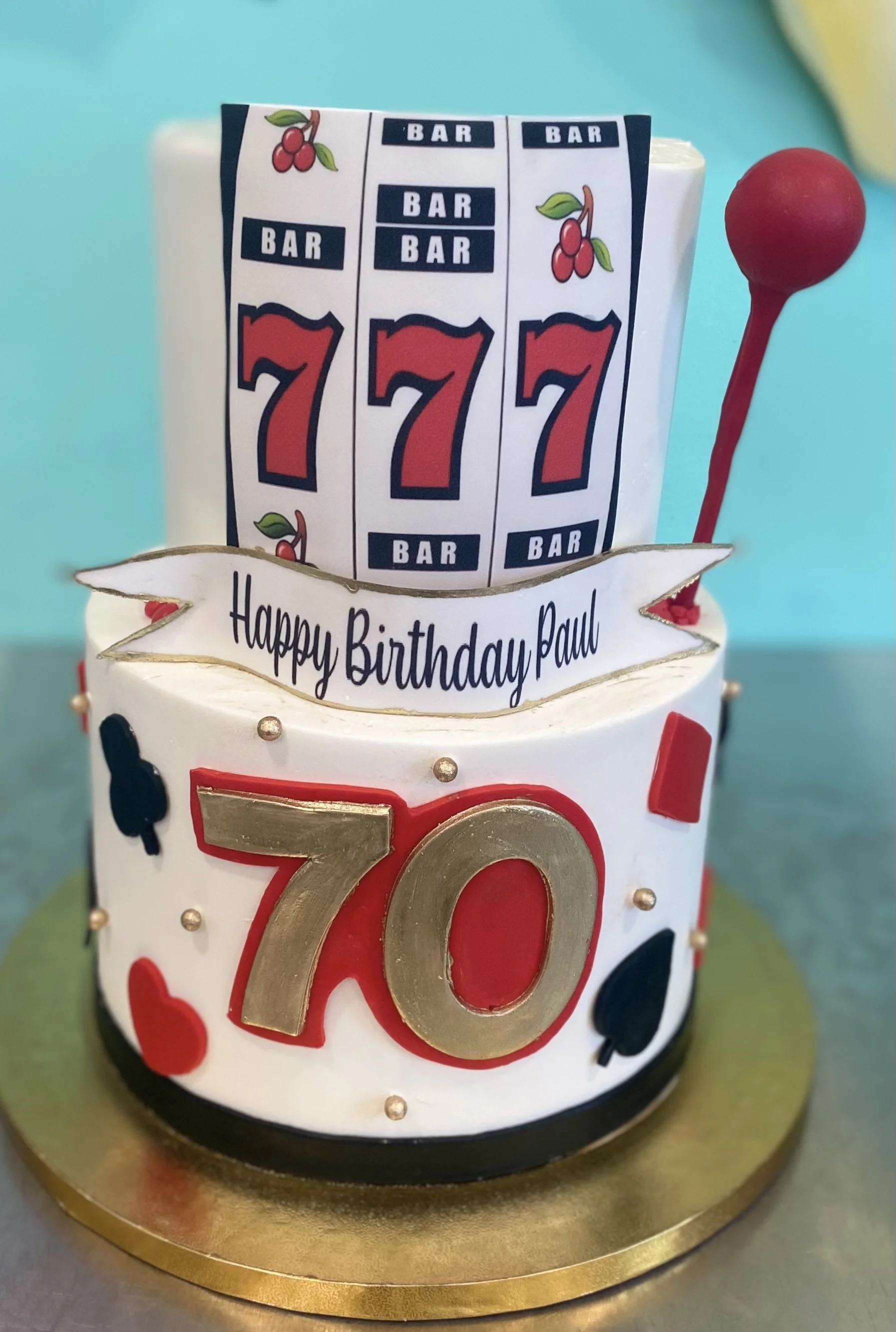 Casino slot machine numbers 70 cake