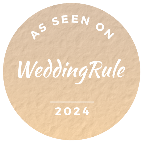 Weddingrule magazine recognition badge
